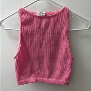 Cotton On Pink Ribbed Top